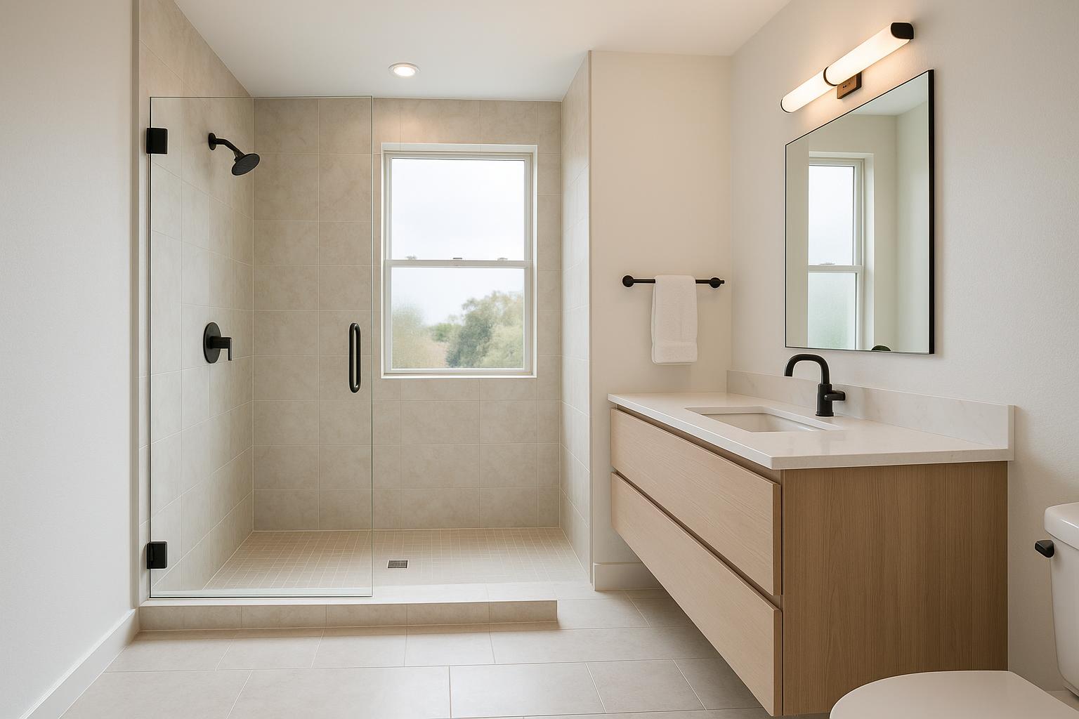 Bathroom Renovation service by Sandstone Home Extensions